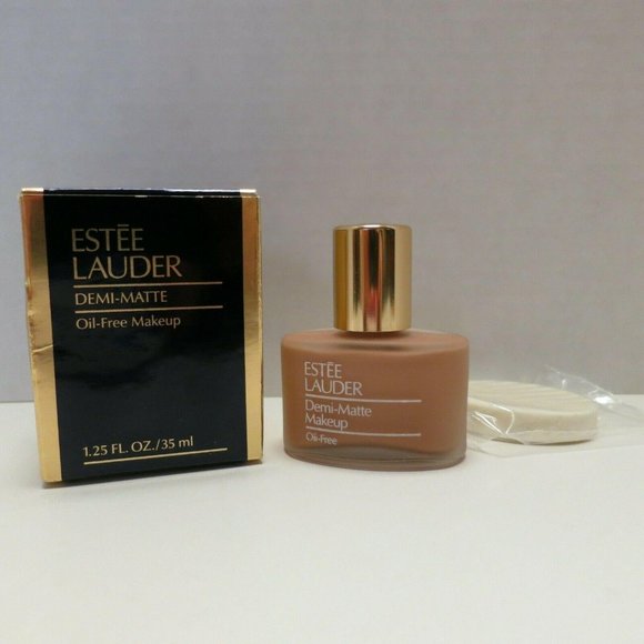 Estee Lauder Demi-Matte Makeup Oil Free Caramel Beige-12 Size 35 ml /1.25 oz New